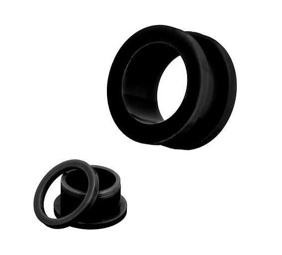 SaYao 2 Pieces Big Size Black  - Body Jewelry Gauge Sizes のレビューと価格