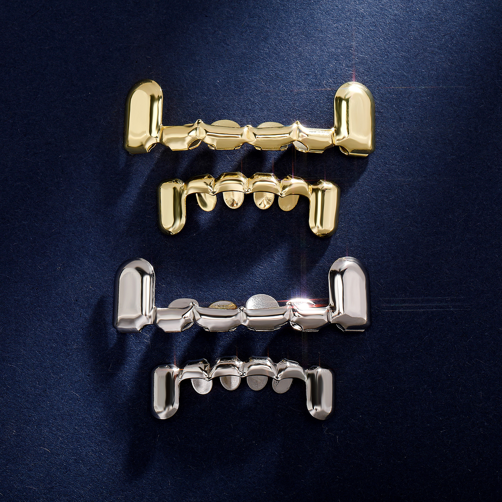 TOPGRILLZ Hip Hop Fangs Mouth  - Body Jewelry Trend のレビューと価格