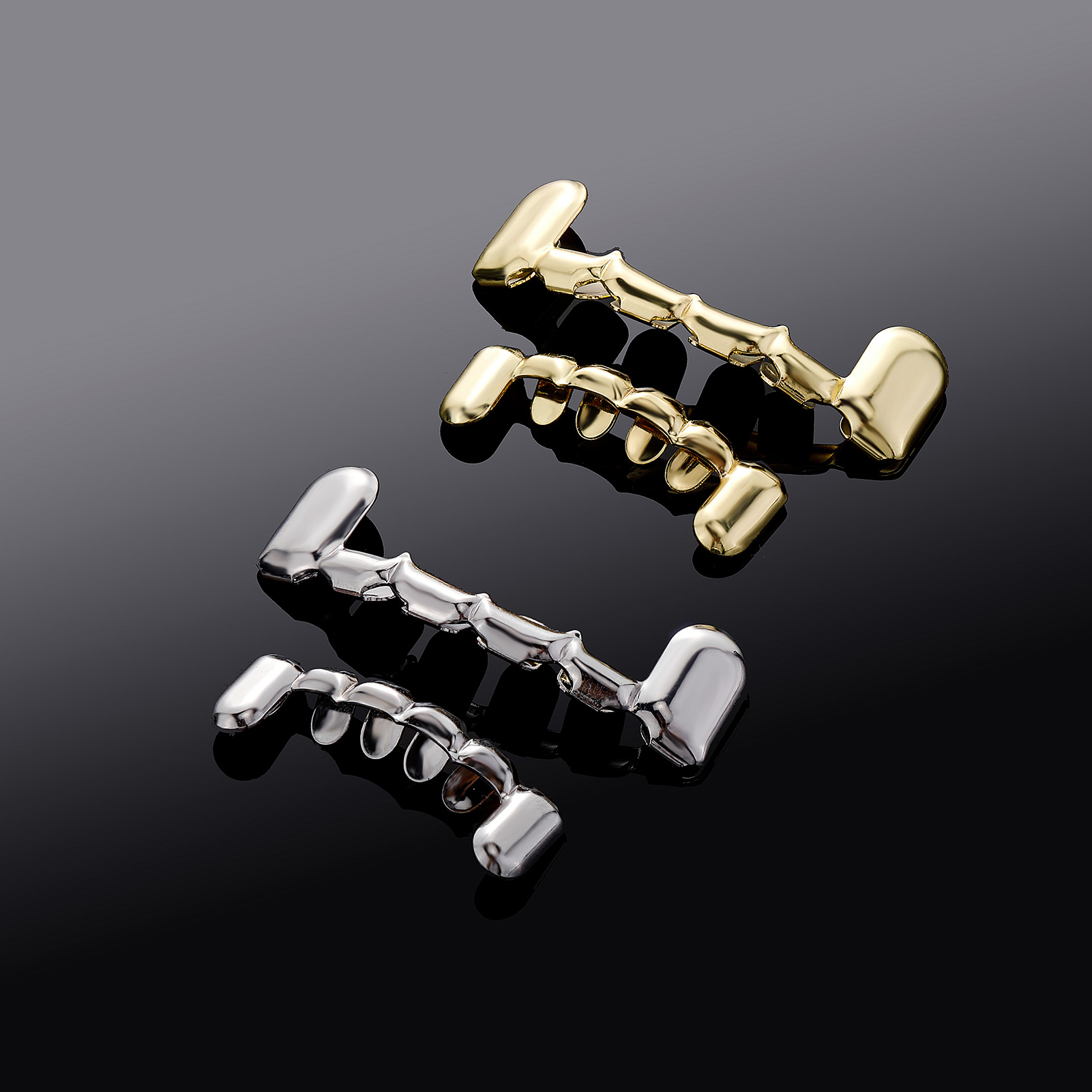 TOPGRILLZ Hip Hop Fangs Mouth  - Body Jewelry Trend のレビューと価格