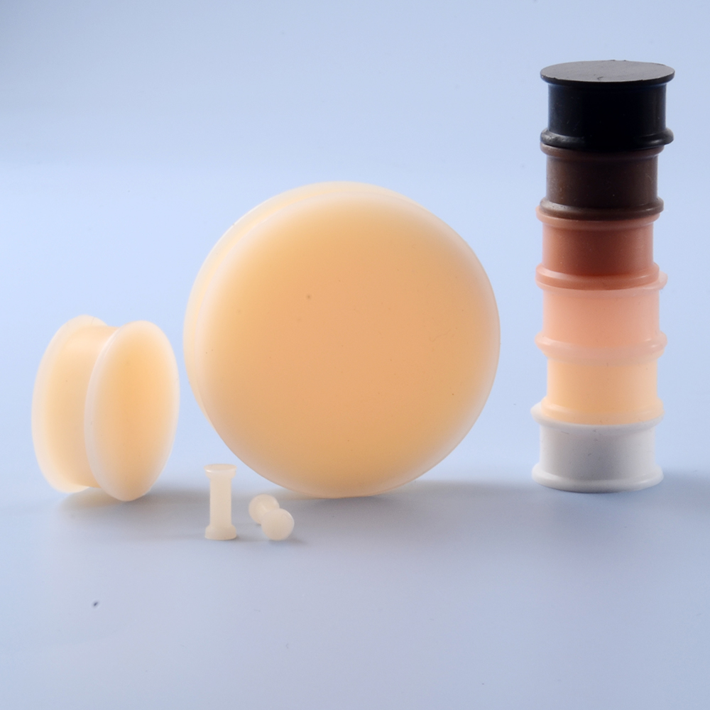 1 Pair Silicone Flexible Thick - Body Jewelry Gauge Sizes のレビューと価格
