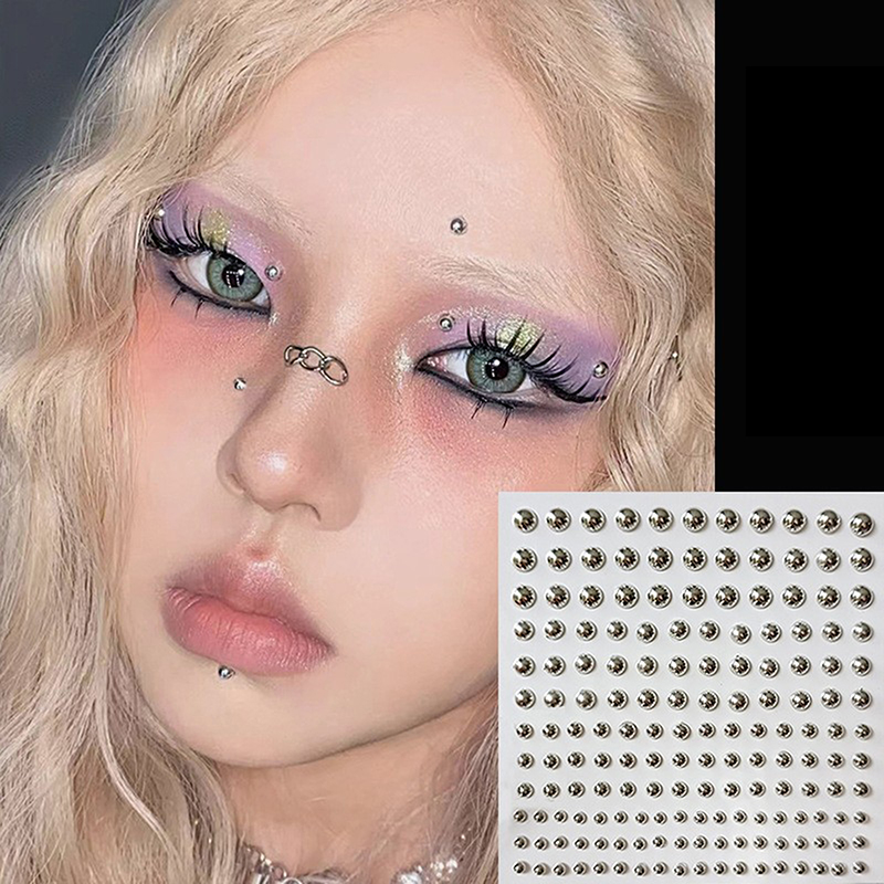 Diamond Sticker Fake Nose Stud - Body Jewelry Ear のレビューと価格