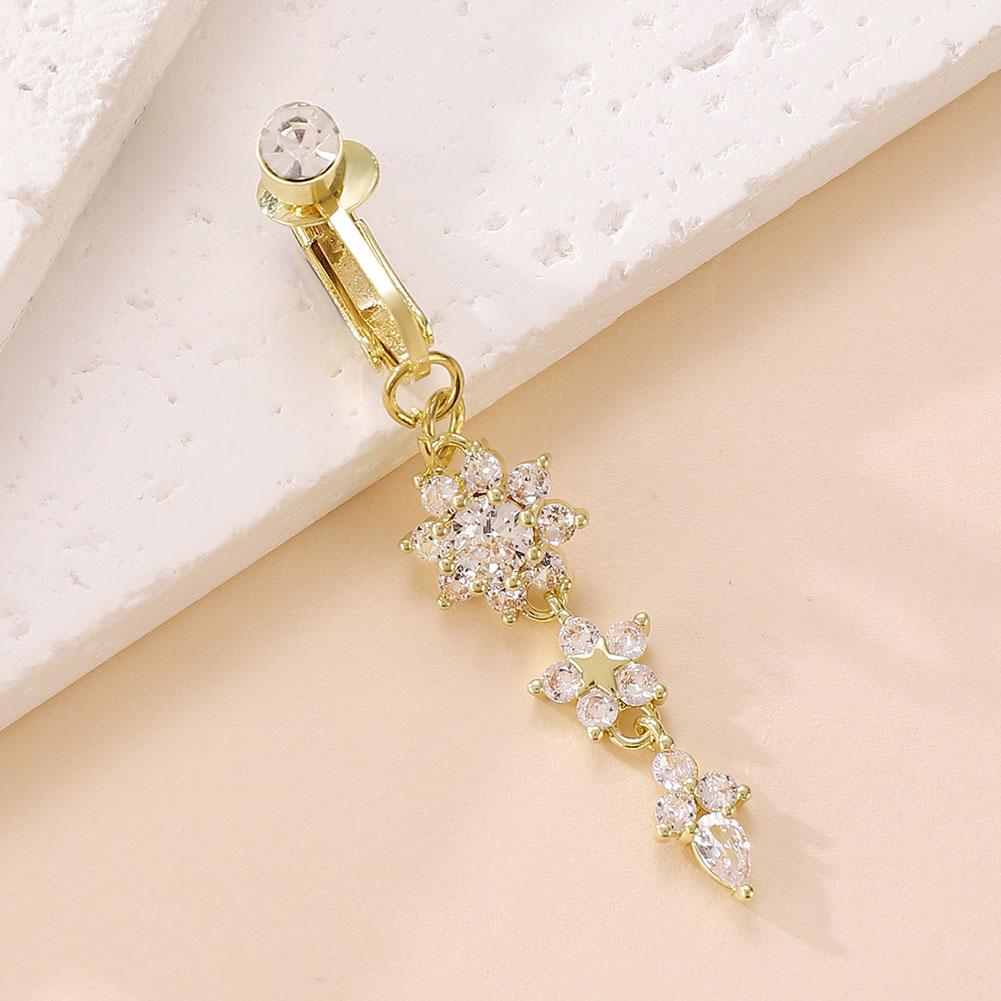 Fake Belly Butterfly Crystals  - Body Jewelry Surgical Steel のレビューと価格