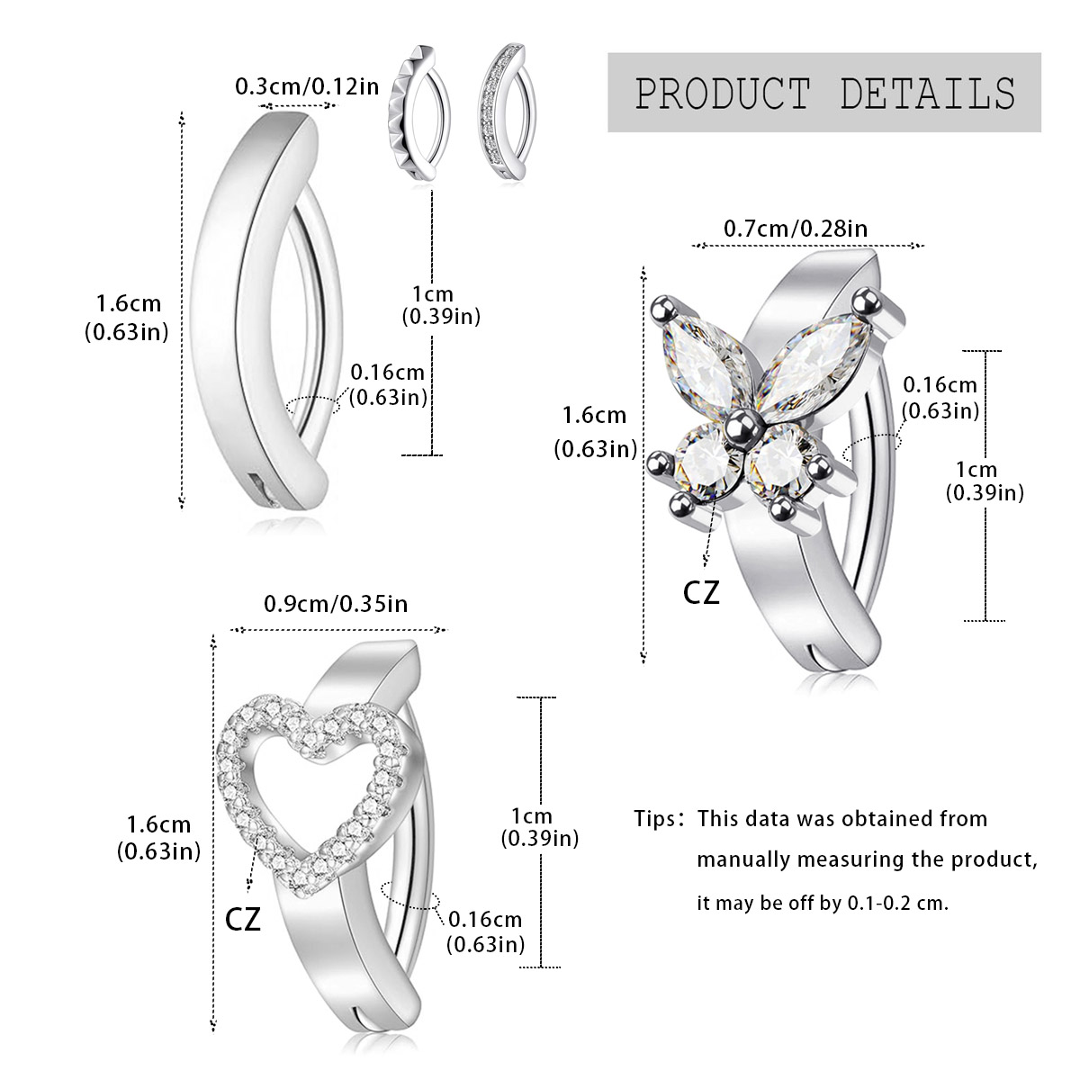 316L Stainless Steel Belly But - Body Jewelry Surgical Steel のレビューと価格