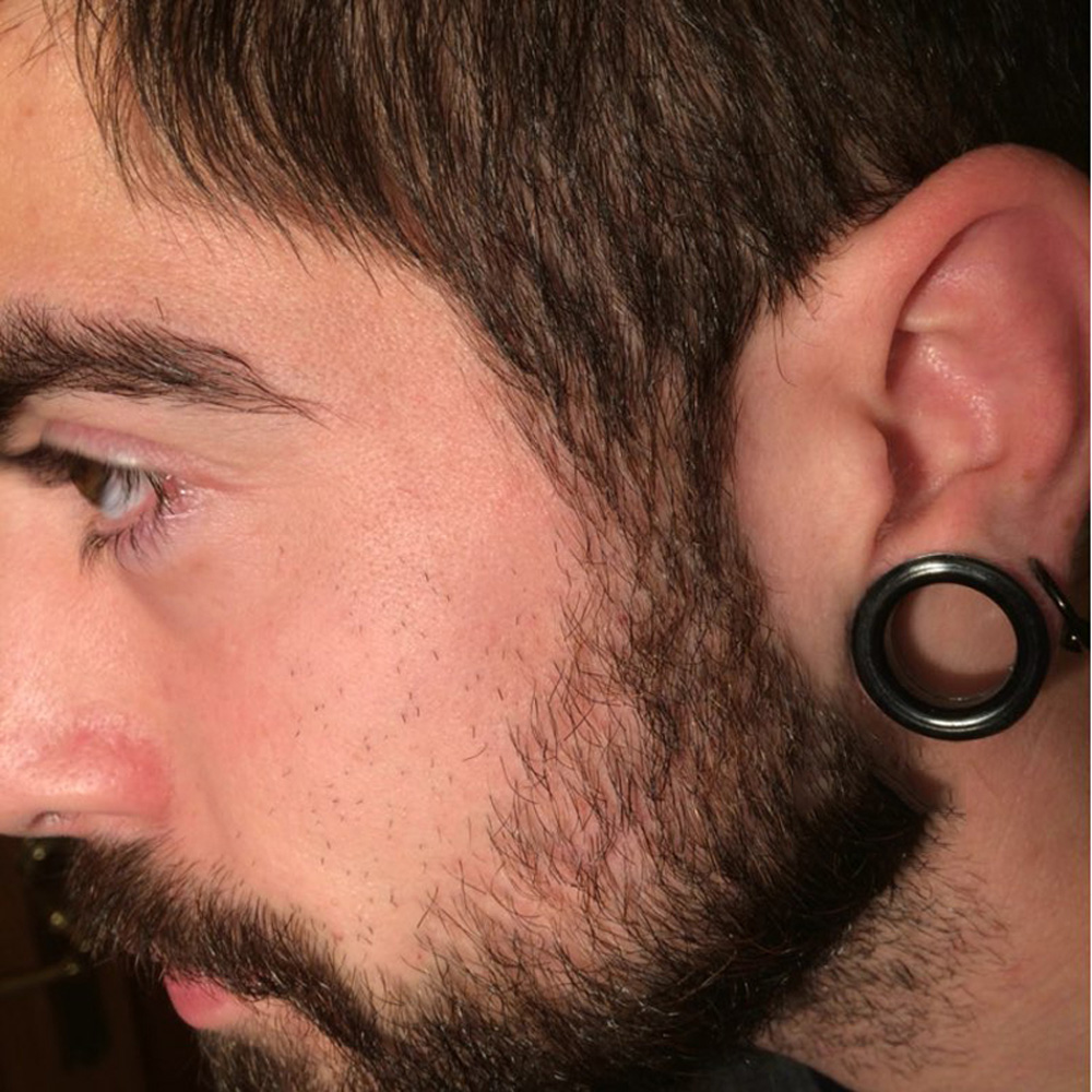 1Pair 3mm-76mm Big Size Hollow - Body Jewelry Gauge Sizes のレビューと価格