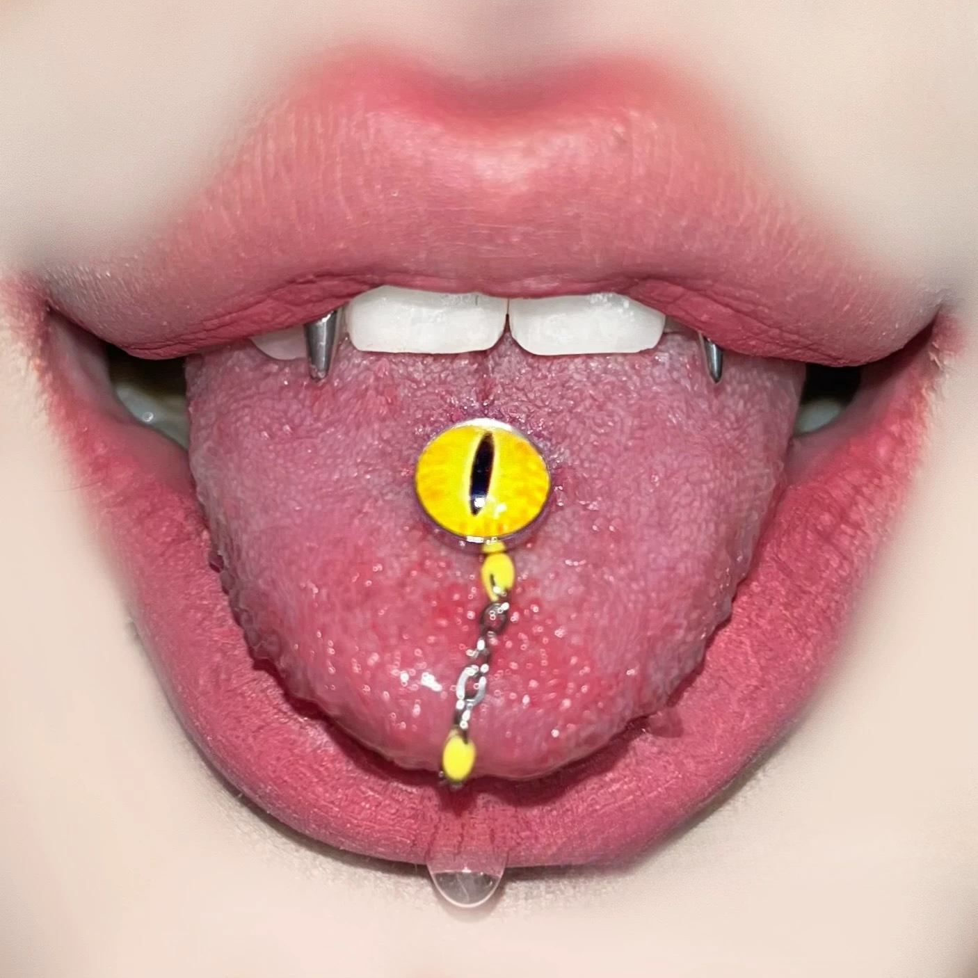 1Pc High Quality Trendy Unique - Yellow Body Jewelry のレビューと価格