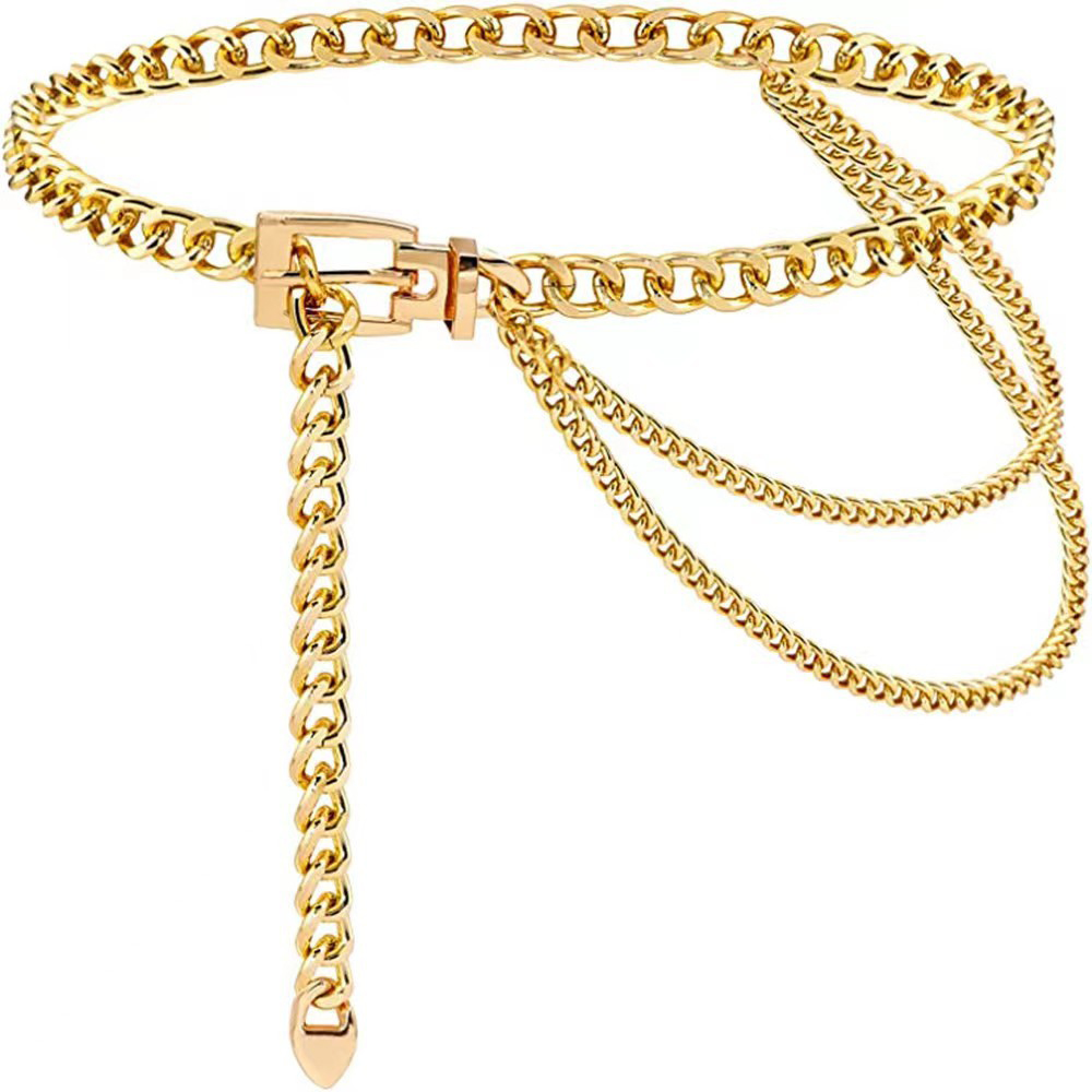 Punk Waist Chain Metal Belt La - Body Jewelry Harness のレビューと価格