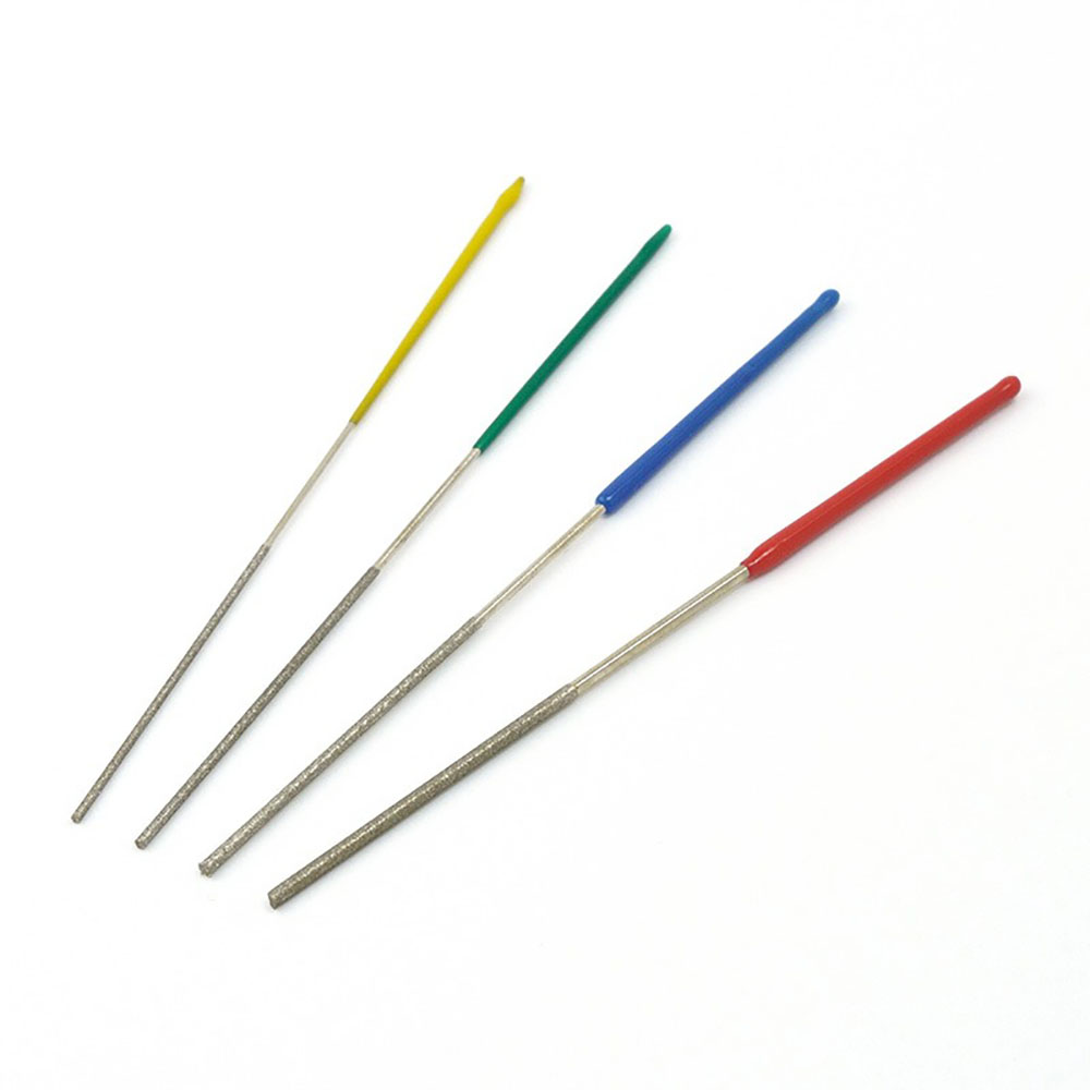 TLD-4 4Pcs Round Diamond File  - Yellow Body Jewelry のレビューと価格